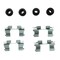 Centric Parts Disc Brake Hardware Kit, 117.65029 117.65029 - alternate 2